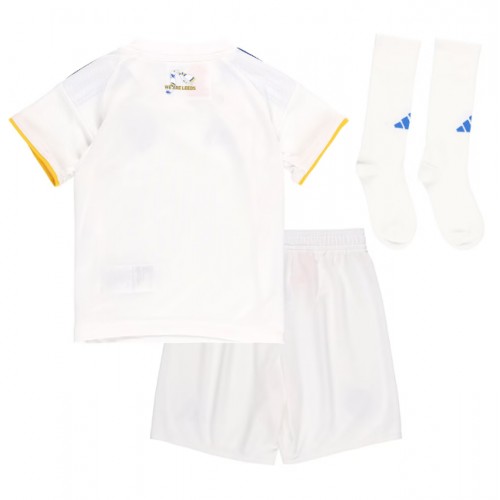 Leeds United Hemmaställ Barn 2025-26 Kortärmad (+ Korta byxor)